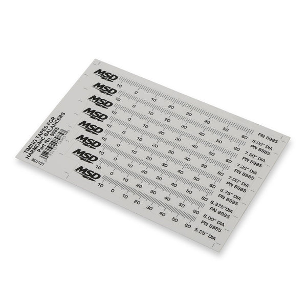 MSD Ignition Timing Tape (MPN: 8985)