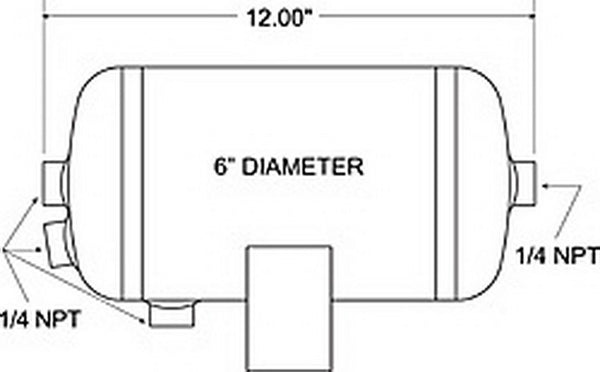 Firestone Industrial Air Tank (MPN: 9244)