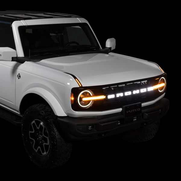 Putco Luminix Ford Bronco LED Grille Emblem (MPN: 92852)