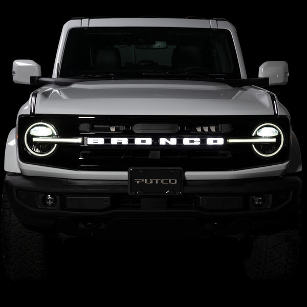 Putco Luminix Ford Bronco LED Grille Emblem (MPN: 92852)