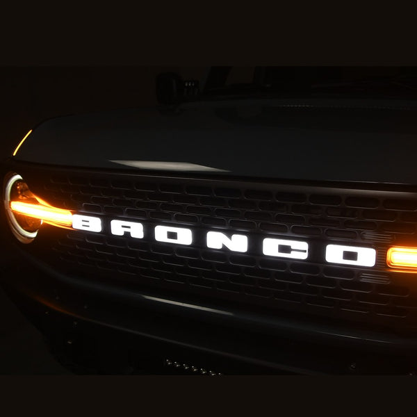 Putco Luminix Ford Bronco LED Grille Emblem (MPN: 92852)