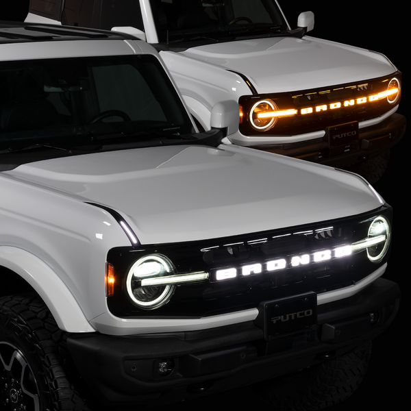 Putco Luminix Ford Bronco LED Grille Emblem (MPN: 92852)