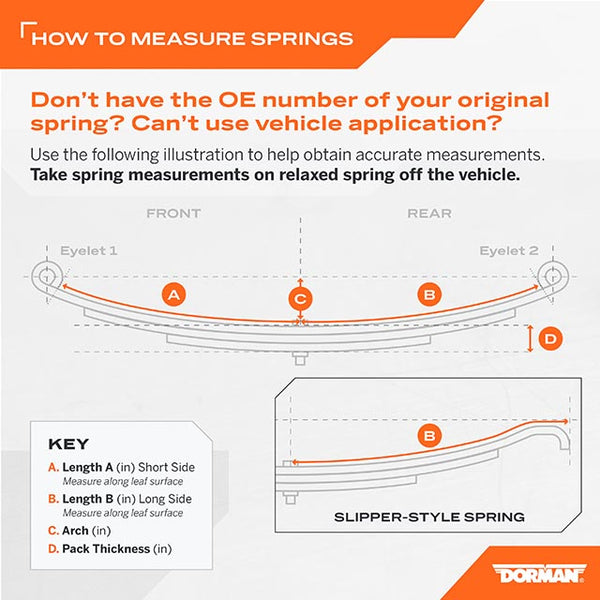 Dorman Leaf Spring (MPN: 929-226)