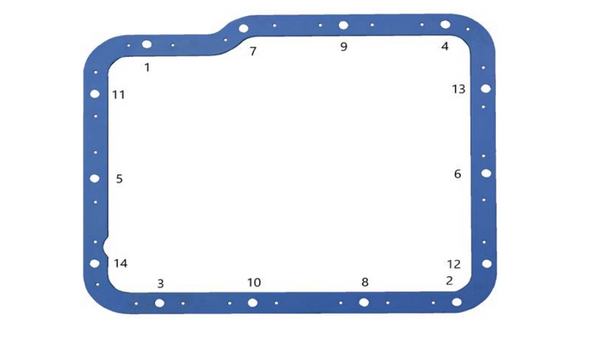 Moroso Performance Auto Transmission Fluid Pan Gasket (MPN: 93100)