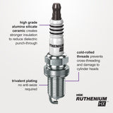 NGK Ruthenium HX Spark Plug (MPN: 93763)