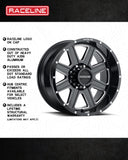 Raceline 940M Hostage Wheel (MPN: 940M-21065-19)