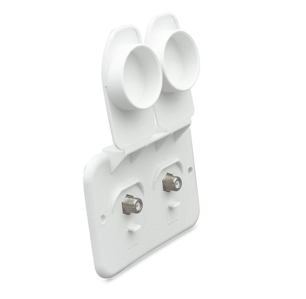B&B Molders TV Cable Entry Plate (MPN: 94323)