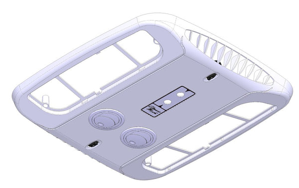 Coleman-Mach Air Conditioner Ceiling Assembly Shroud (MPN: 9470-4231)