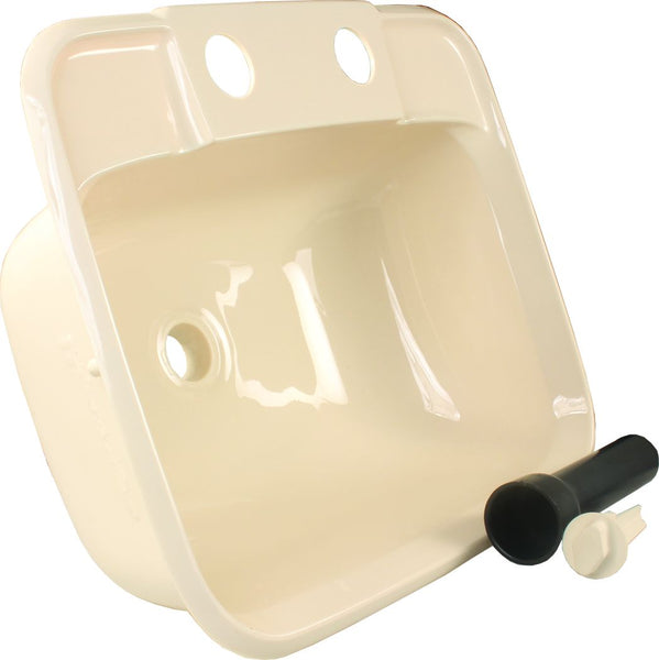 JR Products Single Bowl Rectangular Sink (MPN: 95361)