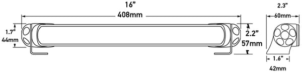 Hella LED Light Bar (MPN: 958040071)