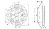 Hella Marine EuroLED 75 Boat Deck Light (MPN: 958109521)