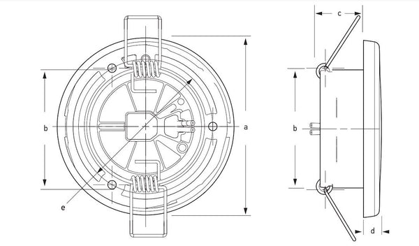 Hella Marine EuroLED 75 Boat Deck Light (MPN: 958109521)