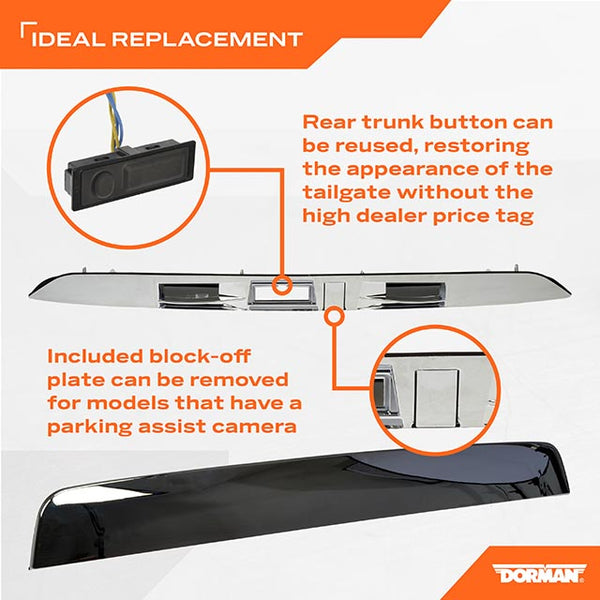 Help! By Dorman Rear Hatch Applique (MPN: 97943)