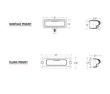 Rigid SR-Q Pro LED Backup Light (MPN: 980023)