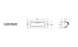 Rigid SRQ Series LED Backup Light (MPN: 980033)
