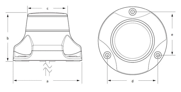 Hella Marine NaviLED 360 Pro All Round Light (MPN: 980910121)