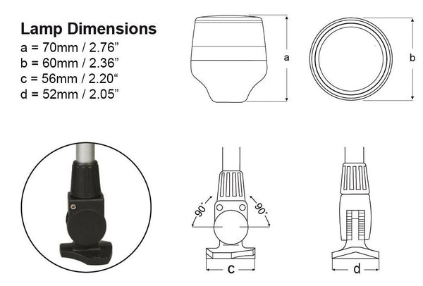 Hella Marine Navigation Light (MPN: 980960461)