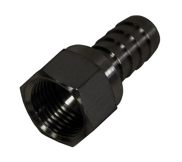 Derale Adapter Fitting -8 AN Male X 1/2 Inch Barb (MPN: 98202)