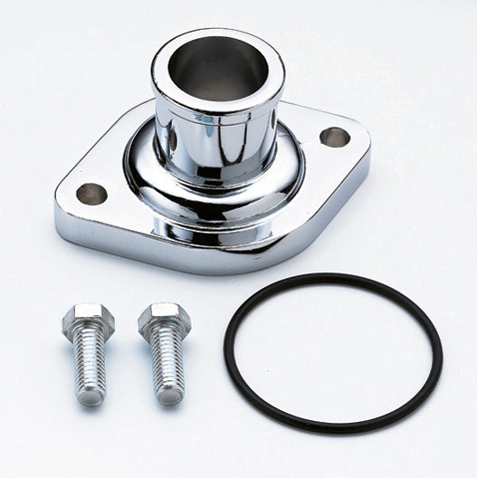 Mr Gasket Chrome Plated Thermostat Housing (MPN: 9845)