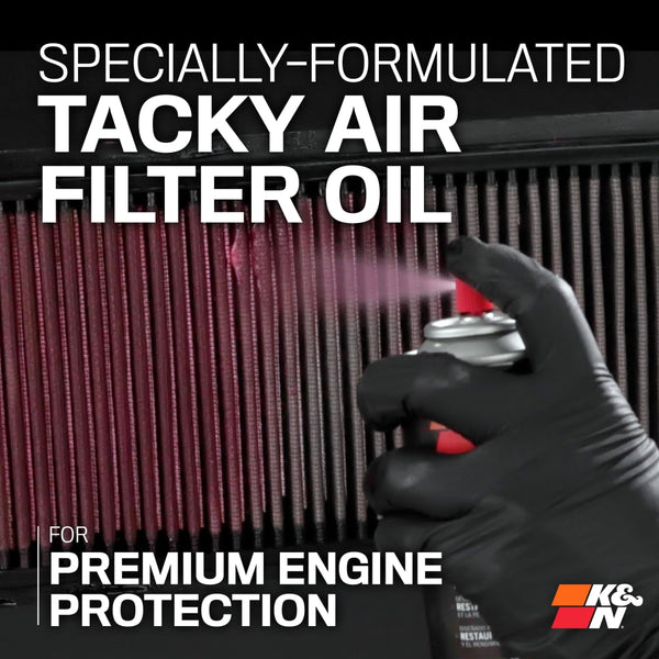K&N Air Filter Oil (MPN: 99-0516)
