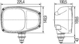 HELLA Headlight Assembly C220 Series (MPN: 996174251)