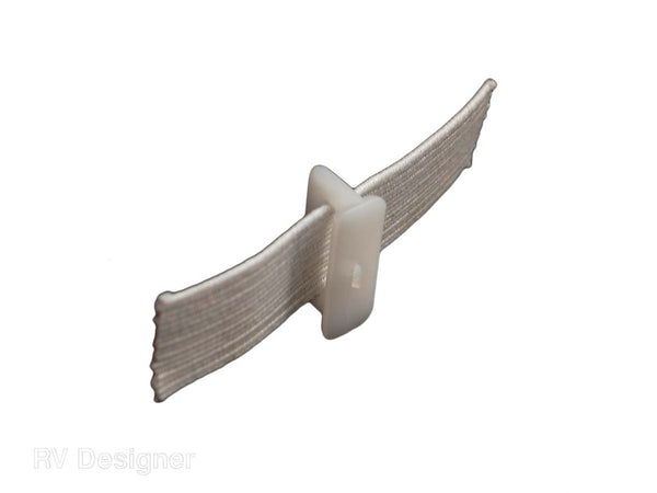 RV Designer Window Curtain Glider (MPN: A111)