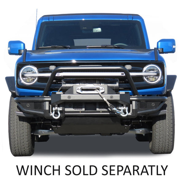 Black Horse Off Road Bumper With Bull Bar (MPN: AFB-FB22HD)
