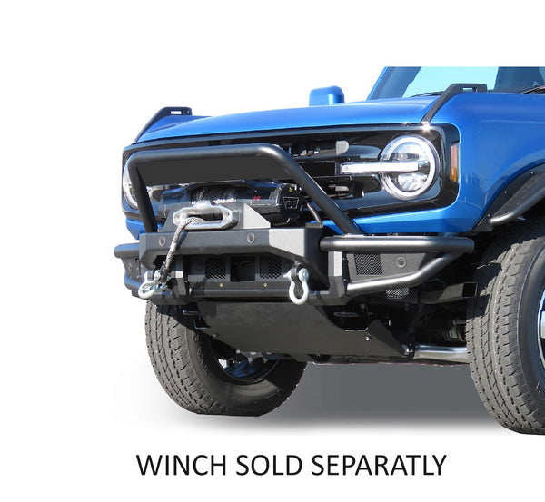Black Horse Off Road Bumper With Bull Bar (MPN: AFB-FB22HD)
