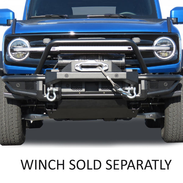 Black Horse Off Road Bumper With Bull Bar (MPN: AFB-FB22HD)