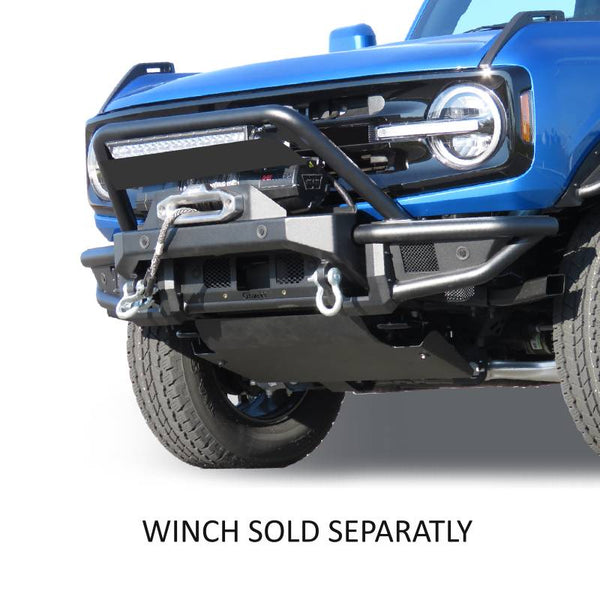 Black Horse Off Road Bumper With Bull Bar (MPN: AFB-FB22HD)