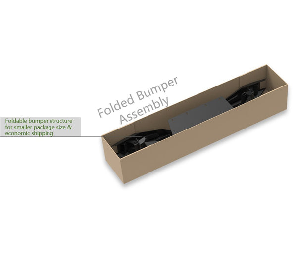 Black Horse Off Road Armour II Modular Bumper (MPN: AFB-FR19-BU)