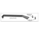 Black Horse Offroad Bull Bar Armour II (MPN: AFB-RA16-BN)