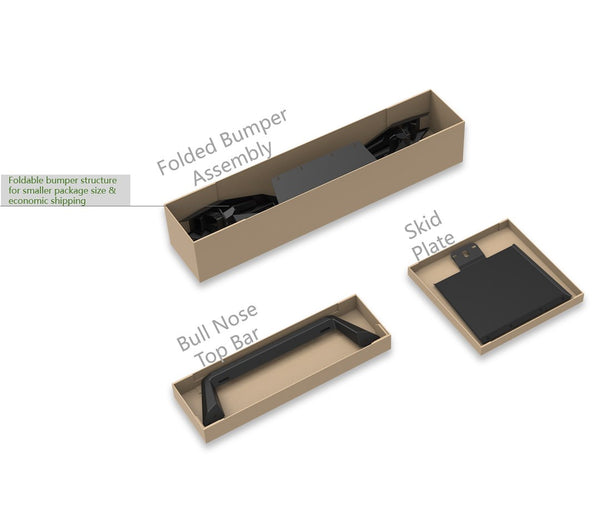 Black Horse Off Road Armour II Bumper (MPN: AFB-SI20-K1)
