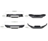 Black Horse Off Road Armour II Modular Bumper (MPN: AFB-SI23-BU)