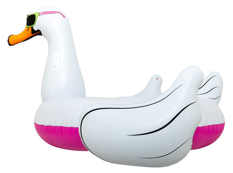 Cool Swan Inflatable Pool Float (MPN: AHPF-3018)