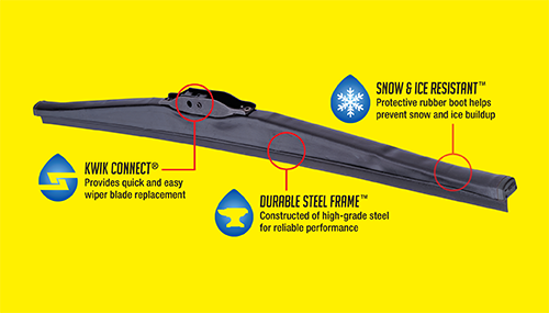 ANCO Winter Wiper Blade (MPN: W-22)