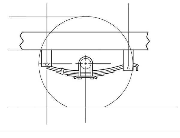 Dexter Group Trailer Axle Leaf Spring (MPN: A/P-316-00)