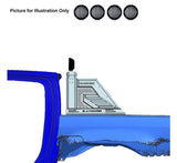 Black Horse Off Road Truck Bed Bar (MPN: AR2-05B-PLFB)