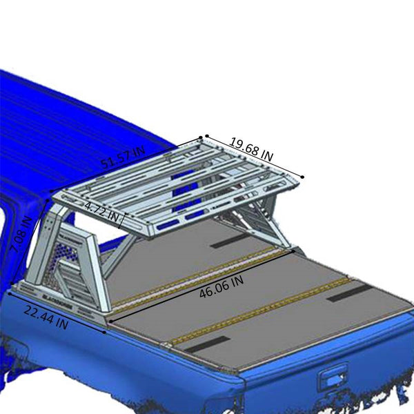 Black Horse Off Road Truck Bed Bar (MPN: AR2-05BA3)