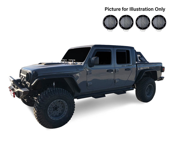 Black Horse Off Road Truck Bed Bar (MPN: AR2-09B-PLFB)