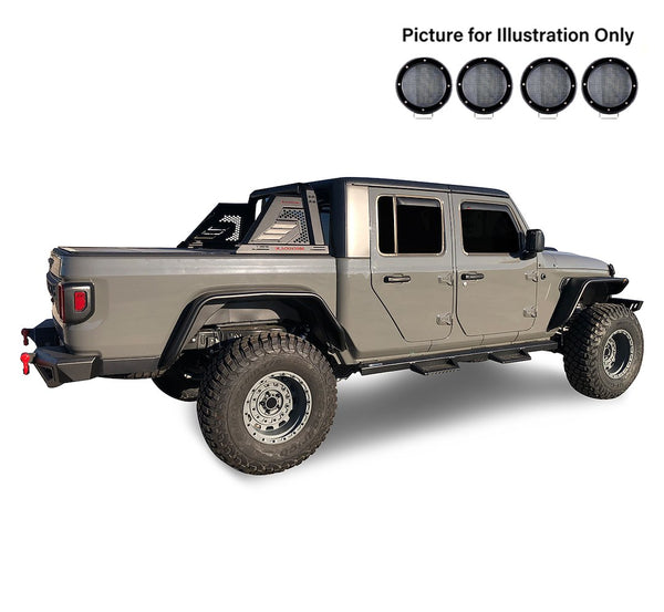 Black Horse Off Road Truck Bed Bar (MPN: AR2-09B-PLFB)