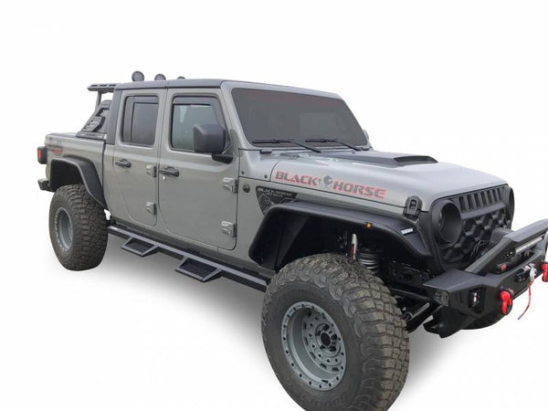 Black Horse Off Road Truck Bed Bar (MPN: AR2-09BA3-PLFB)