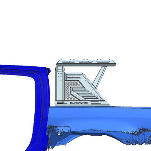 Black Horse Off Road Truck Bed Bar (MPN: AR2-09BA3)