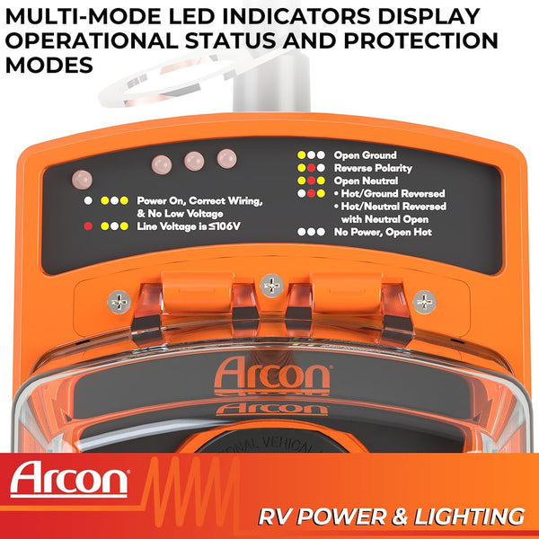 Arcon 30 Amp 120 Volt Surge Protector - Thumbnail 4
