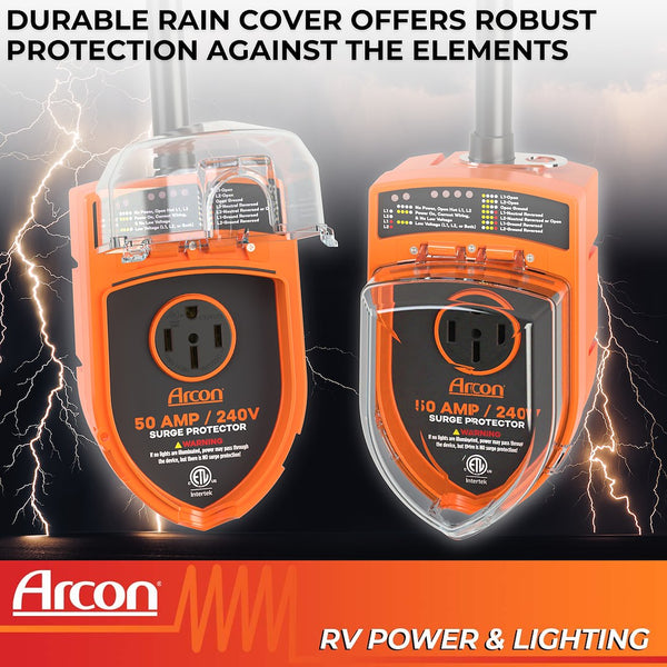 Arcon 50 Amp 240 Volt Surge Protector - Thumbnail 4