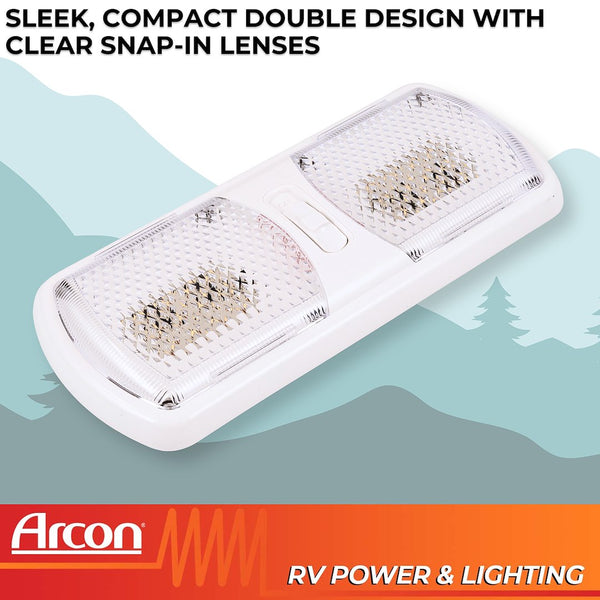 Arcon LED Ceiling Double Light (MPN: 20712N)