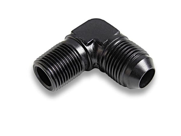 Earl's Plumbing Ano-Tuff 90 Degree Adapter Fitting (MPN: AT982288ERL)