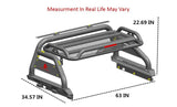 Black Horse Atlas Roll Bar (MPN: ATRB9BK)