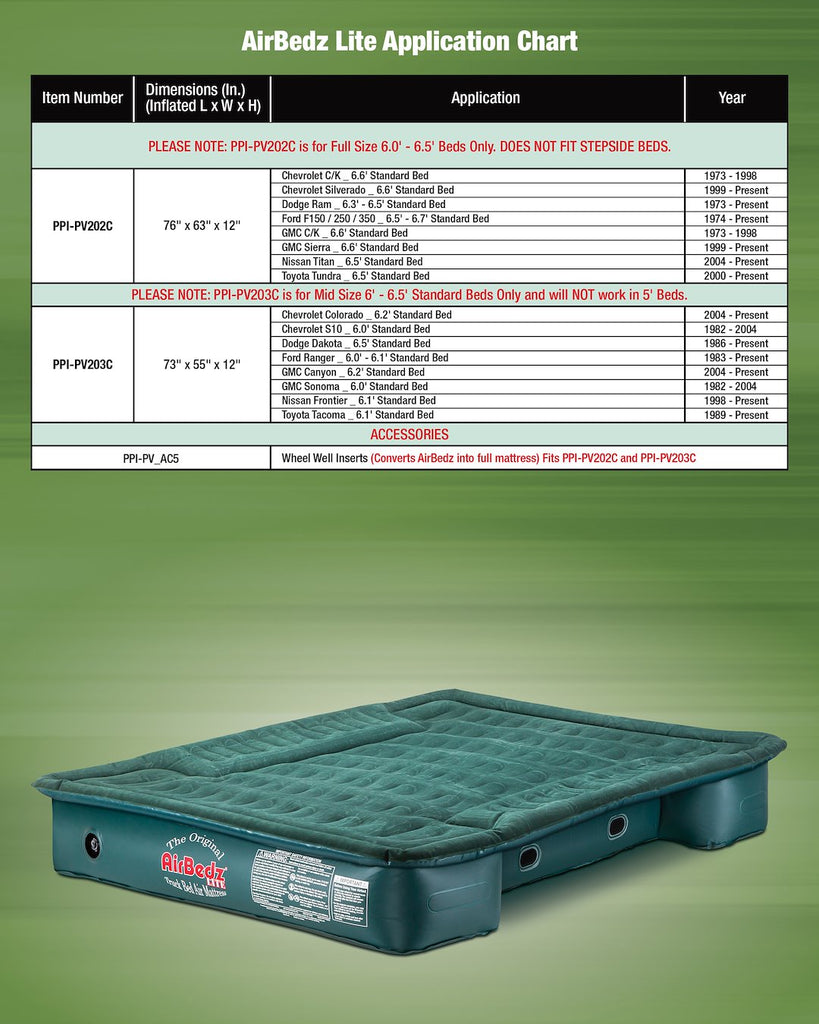 AirBedz Truck Bed Air Mattress - Thumbnail 4
