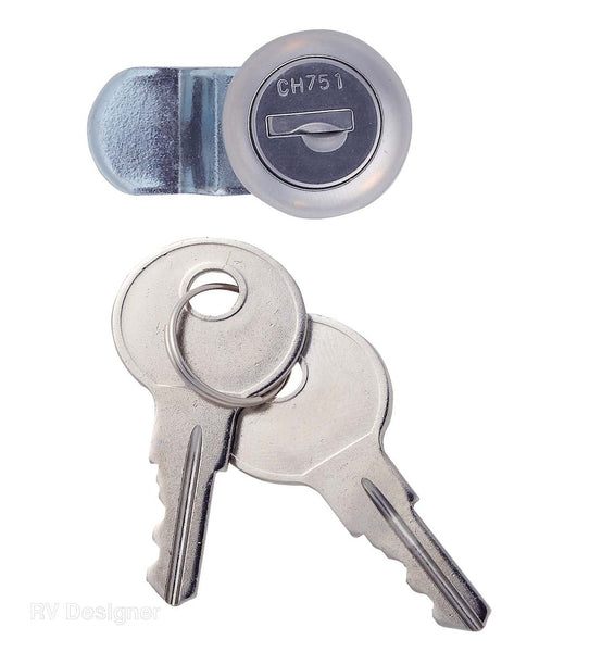 RV Designer Access Door Latch (MPN: B192)
